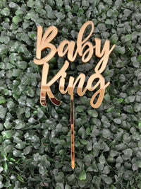 Personalized Birthday Cake Topper, Laser Cut Gold Cake Topper, Wedding Cake Topper, Anniversary Cake Topper, Age Topper, Custom Cake Topper, Acrylic Cake Topper