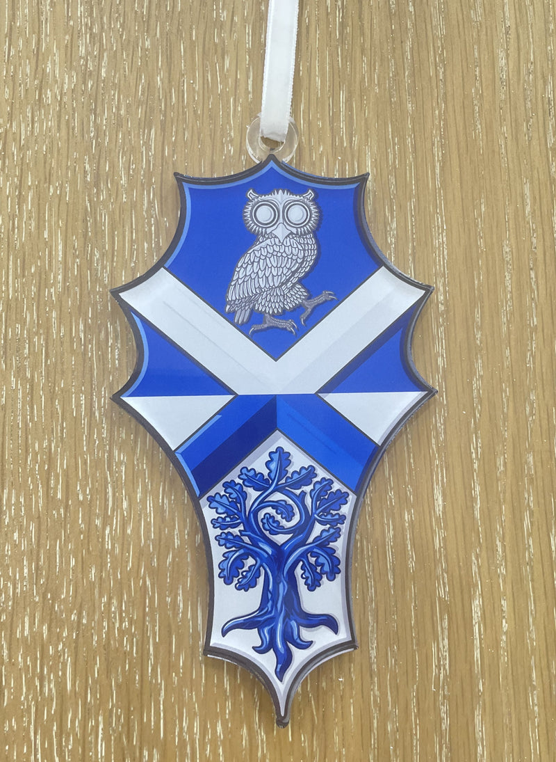 Custom Heraldic UV printed Acrylic Ornament