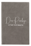 Personalized Letters to My Daughter Lined Hardcover Notebook