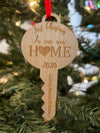 Personalized First Christmas in our New Home Laser cut Wooden Ornament